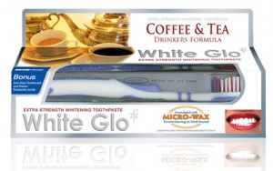  White Glo Зубная паста отбеливающая, для любителей кофе и чая, с зубной щеткой купить