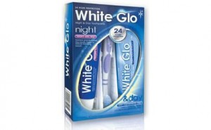  White Glo Ночной гель и дневная зубная паста с зубной щеткой с нитевидной щетиной купить
