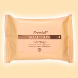 Влажные салфетки  мини-упаковка Premial Premial Solution Matting  с матирующим эффектом купить
