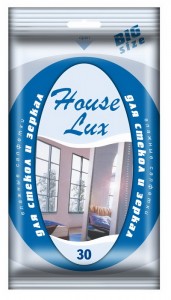 House Lux Авангард Влажные салфетки для стёкол и зеркал с антистатическим эффектом купить