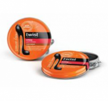 Кремы Twist Twist Fashion Care Крем для обуви в банке коричневый 50мл. купить
