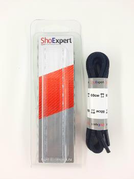 ShoExpert Шнурки средние вощеные (черные) х/б 60 см Арт. 3060-18 купить