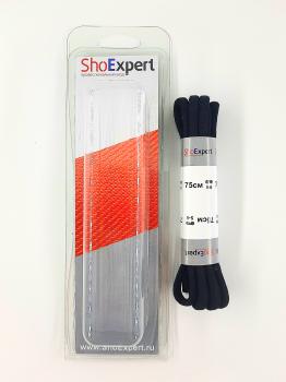  ShoExpert Шнурки толстые вощеные (черные) х/б 75 см Арт. 1075-18 купить