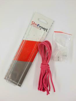  ShoExpert Эластичные шнурки средние (розовые) 120 см Арт. 4120-85 купить