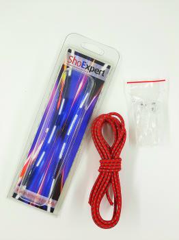  ShoExpert Шнурки эластичные светоотражающие (красные) 120 см Арт. 5120-45 купить