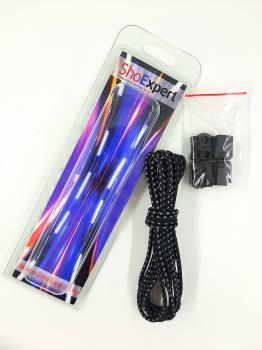  ShoExpert Шнурки эластичные светоотражающие (черные) 120 см Арт. 5120-18 купить